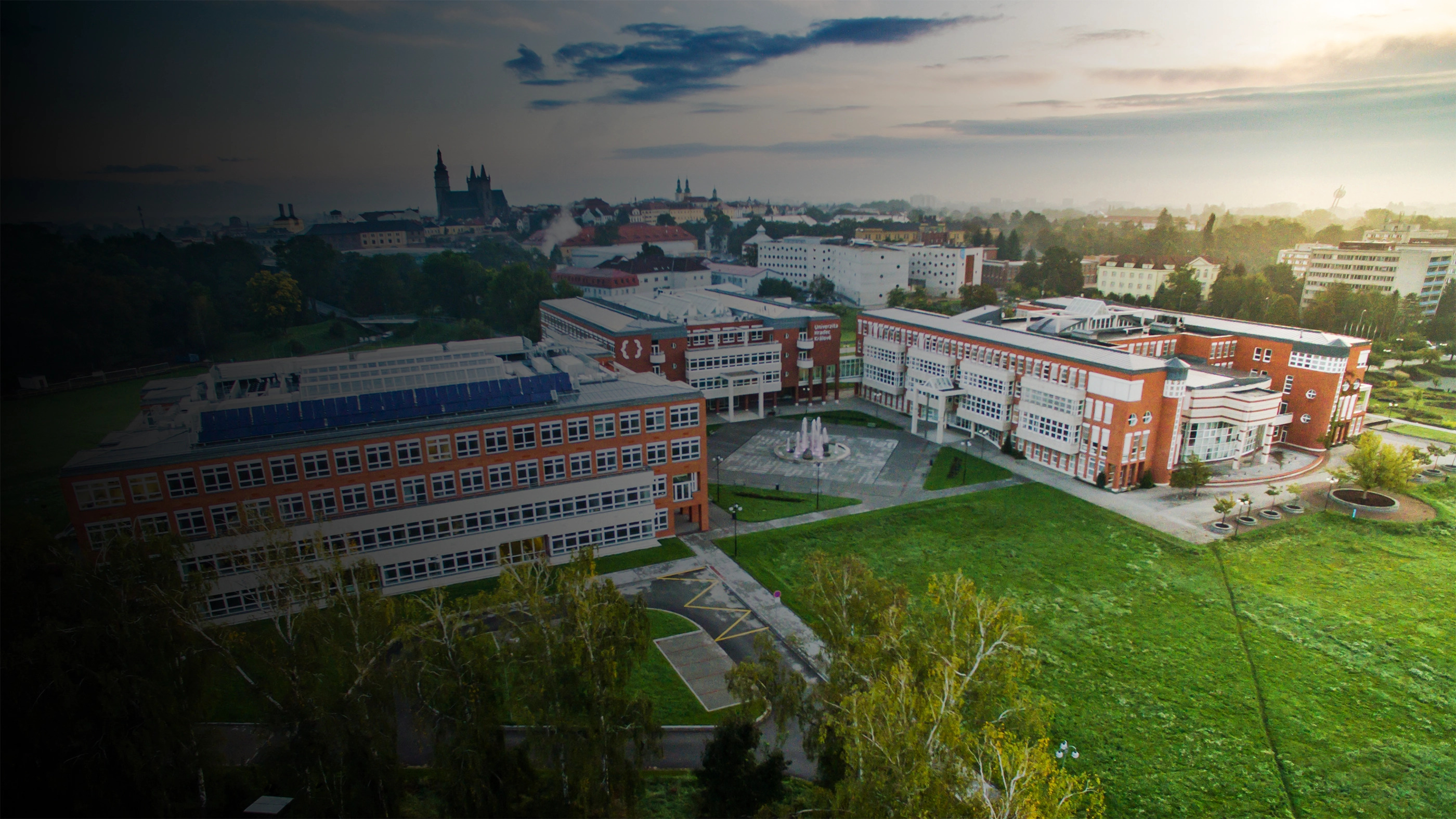 Budova univerzity Hradec Králové